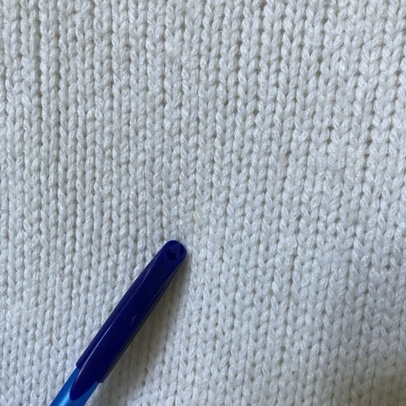 Zaket & Plover Sweater Womens XS Asymmetrical Knit Cashmere Wool Blend - Picture 5 of 8